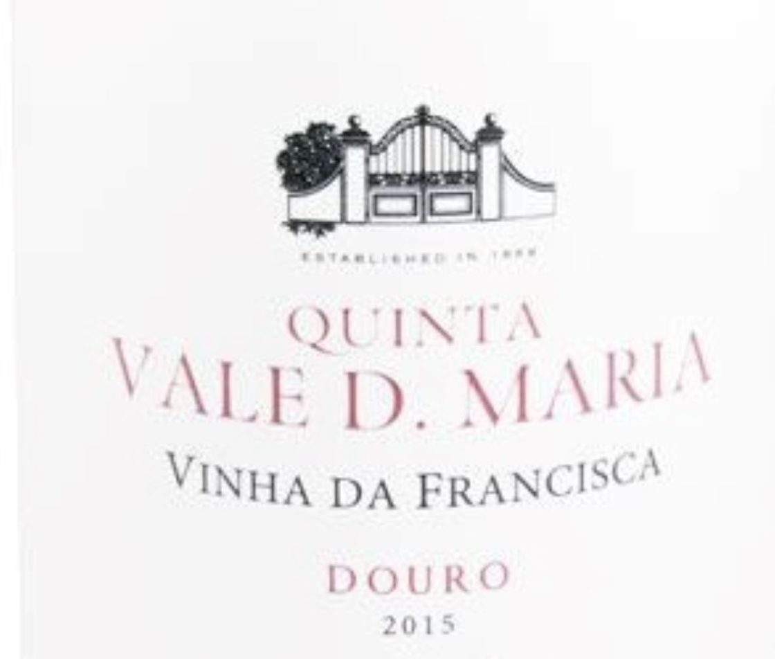 Quinta Do Vale D Maria Vinha Da Francisca Tinto Wine Stuff