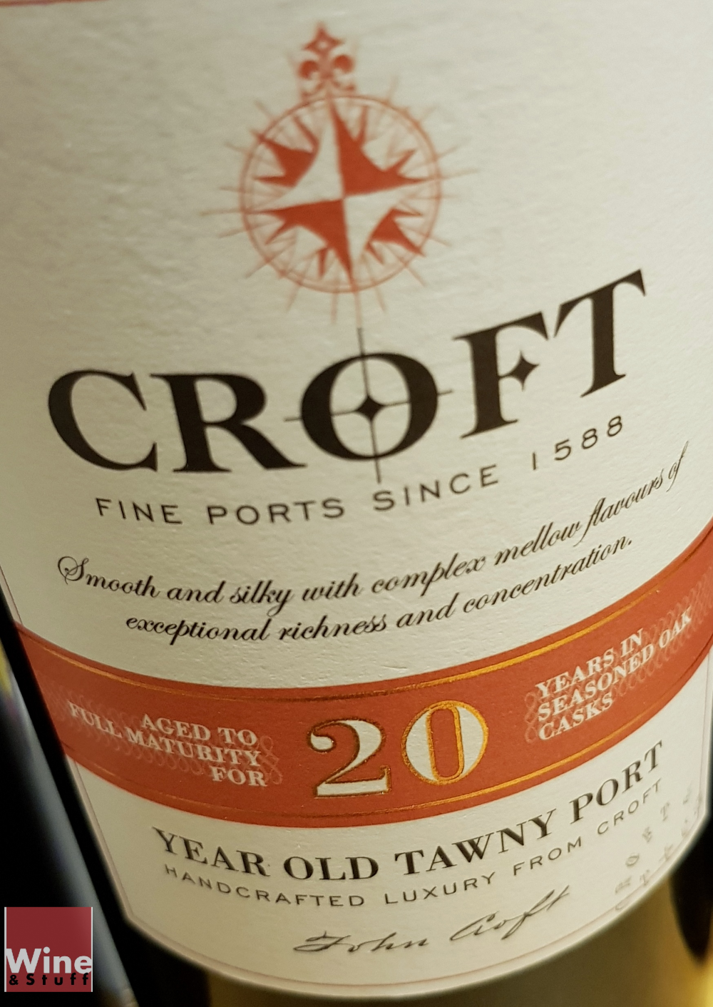 Croft Porto Tawny 20 Anos Wine Stuff